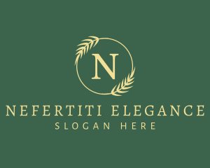 Elegant Natural Lettermark  logo design