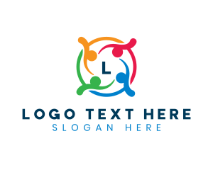 Organization - People Community Team logo design