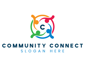 People Community Team logo design