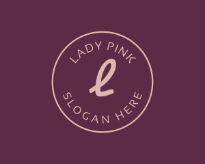 Pink Beauty Brand logo design