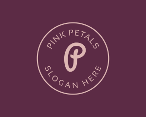 Pink Beauty Brand logo design