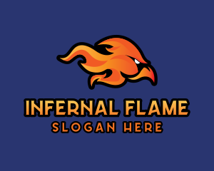 Flaming Bird Esports logo design