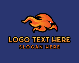 Clan - Flaming Bird Esports logo design