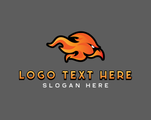 Animal - Flaming Bird Esports logo design