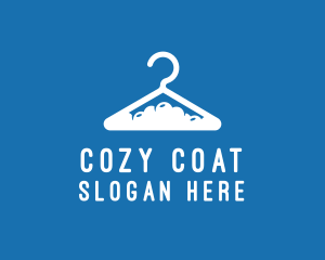 Coat - Clothes Hanger Laundry logo design