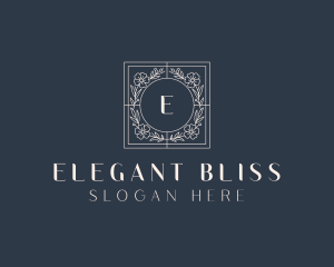 Elegant Beauty Floral logo design