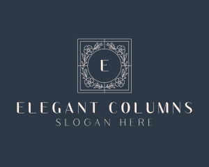 Elegant Beauty Floral logo design