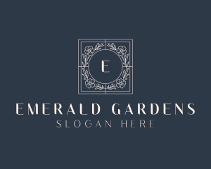 Elegant Beauty Floral logo design