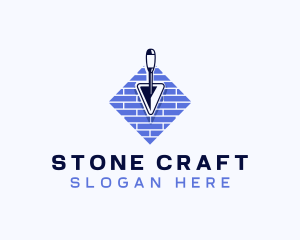 Brick Trowel Builder logo design