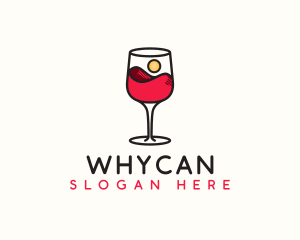 Cocktail-drink - Red Mountain Liquor logo design