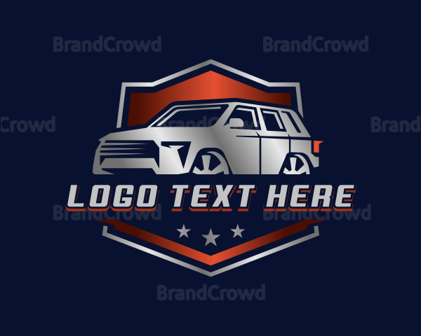 SUV Automotive Detailing Logo