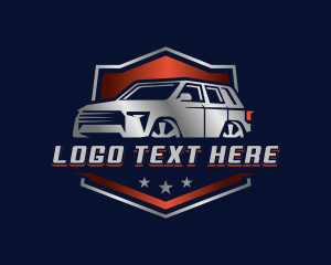Rideshare - SUV Automotive Detailing logo design