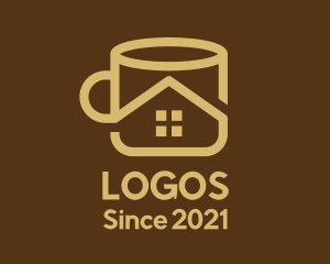 Teahouse - Yellow Home Mug logo design