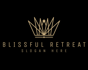 Luxury Pageant Crown Logo