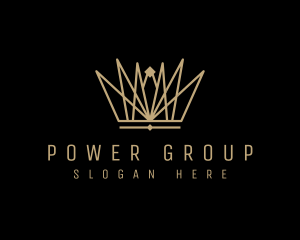 Luxury Pageant Crown Logo