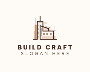 Property Building Structure logo design