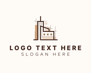 Building - Property Building Structure logo design