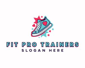 Trainers - Sneakers Shoe Footwear logo design