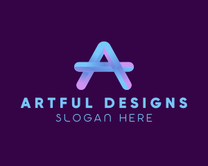 Creative Studio Letter A  logo design