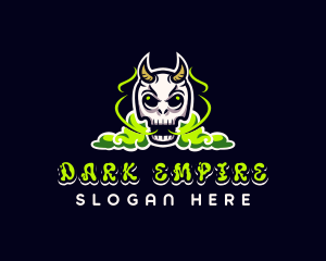 Evil - Evil Skull Smoke logo design