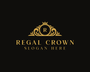 Royalty Crown Monarch logo design