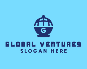 World - Globe Atlas World logo design