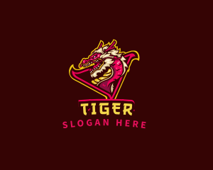 Asian Gaming Dragon Logo