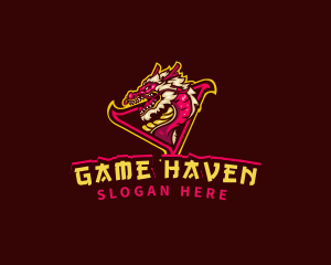 Gaming - Asian Gaming Dragon logo design