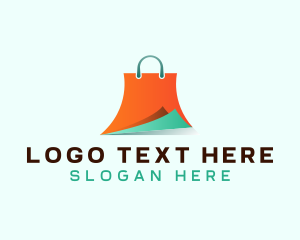 Supermarket - Paper Bag App logo design