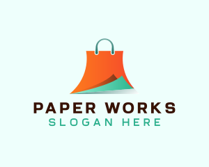 Paper - Paper Bag App logo design