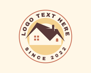 Housing - Apartment House Roof logo design