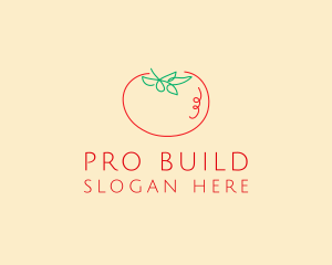 Fresh Red Tomato logo design