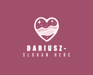 Heart - Heart Cake Pastry logo design