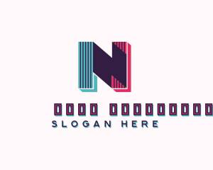Professional Studio Letter N Logo