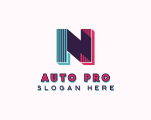 Professional Studio Letter N Logo