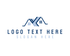 Roof - Roof House Property logo design