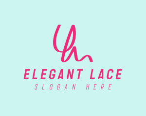 Lace - Scribble Ribbon Letter Y logo design
