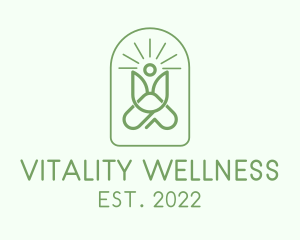 Fitness Yoga Massage logo design