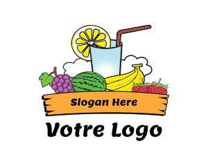 Tropical Fruit Juice  Logo