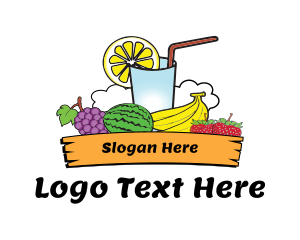 Tropical Fruit Juice  Logo