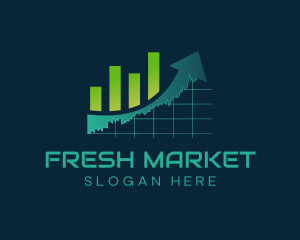 Stock Market Company logo design