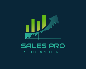 Sales - Stock Market Company logo design