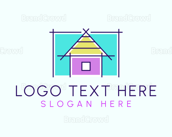 House Builder Construction Logo