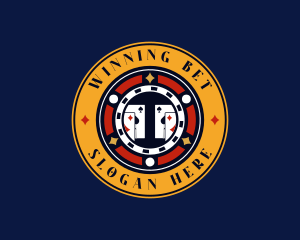 Bet - Casino Playing Cards Game logo design