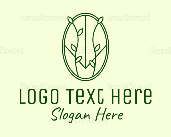 Green Organic Massage Logo