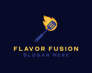 Sauce - Fire Spatula Restaurant logo design