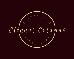 Elegant Seal Boutique logo design