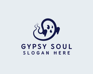 Scary Spirit Ghost logo design