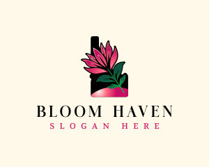 Idaho Botanical Plant logo design