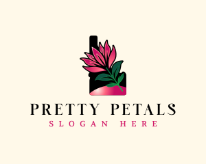 Idaho Botanical Plant logo design